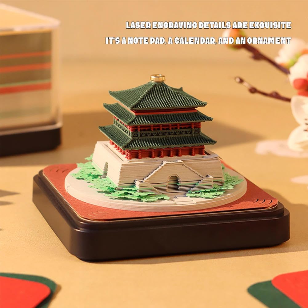 Calendario 3D 2026 - Torre dell'Orologio