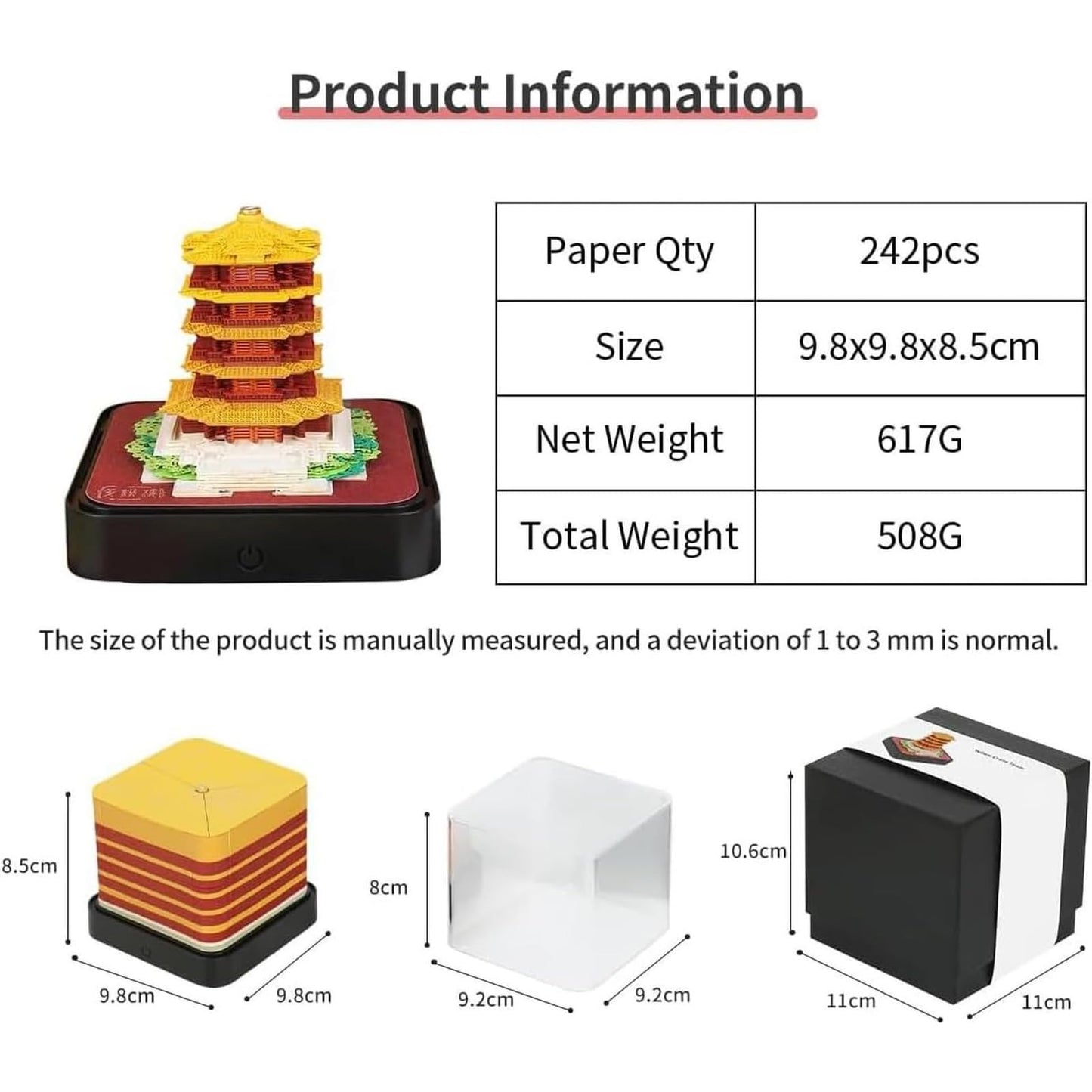 Calendario 3D 2026 - Torre della gru gialla