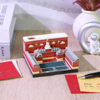 Calendario 3D 2026 - Università di Harvard