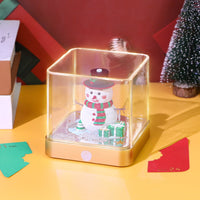 Pupazzo di neve (con luce) & Calendario 2026)