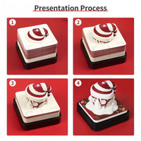 Calendario 3D 2026 - Cappello di Natale