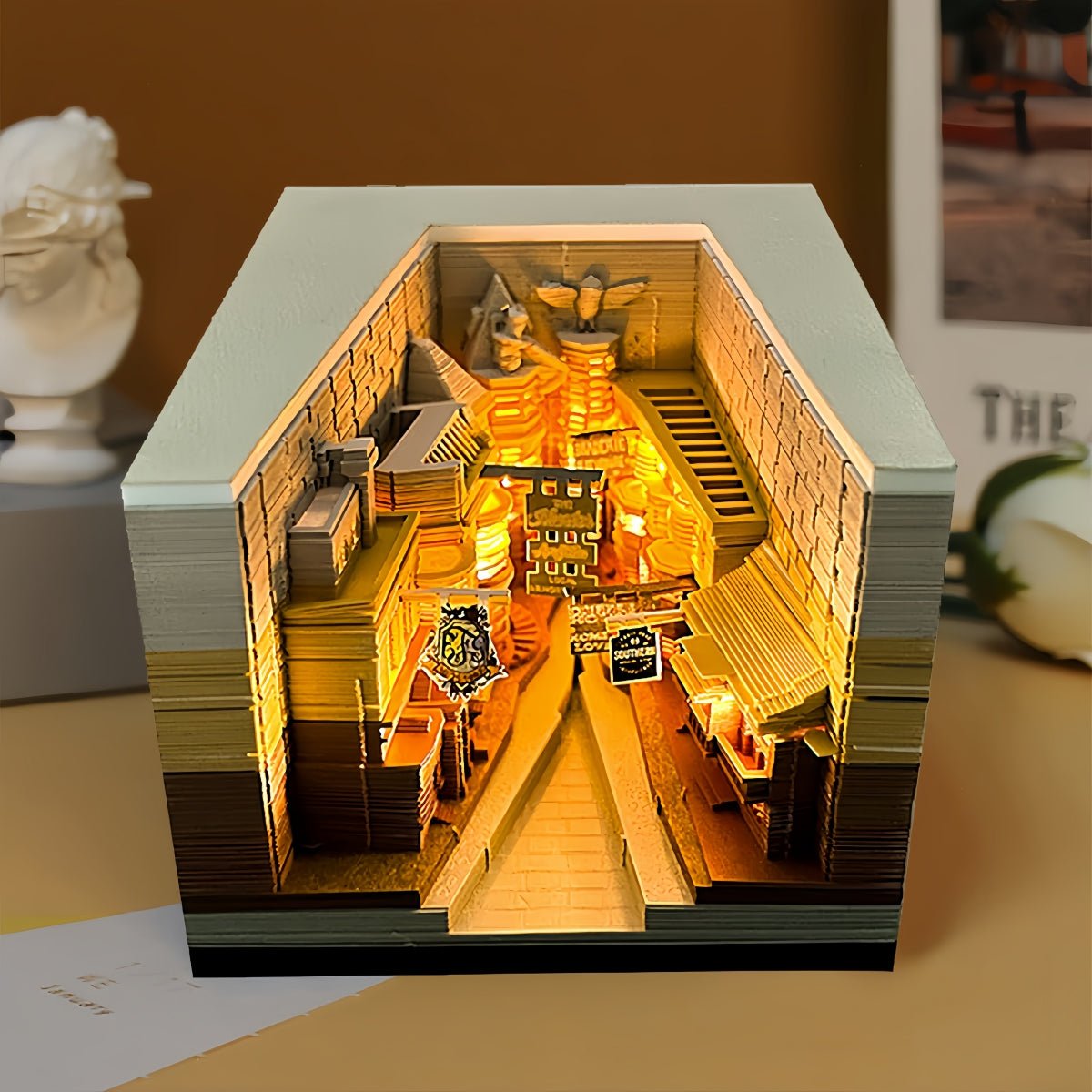 Calendario 3D 2026 - Diagon Alley