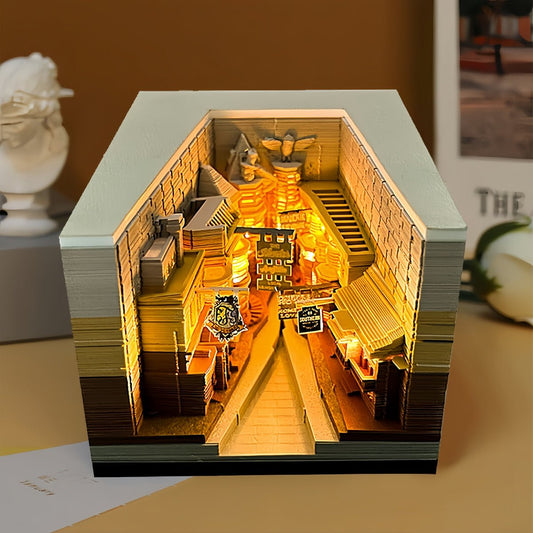 Calendario 3D 2026 - Diagon Alley