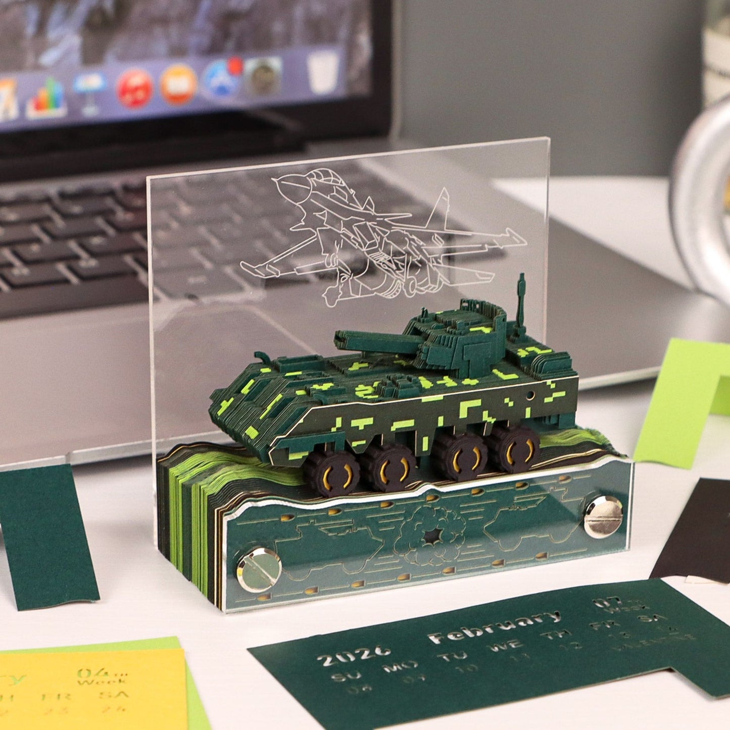 3D Calendar 2026 - Armored Vehicles