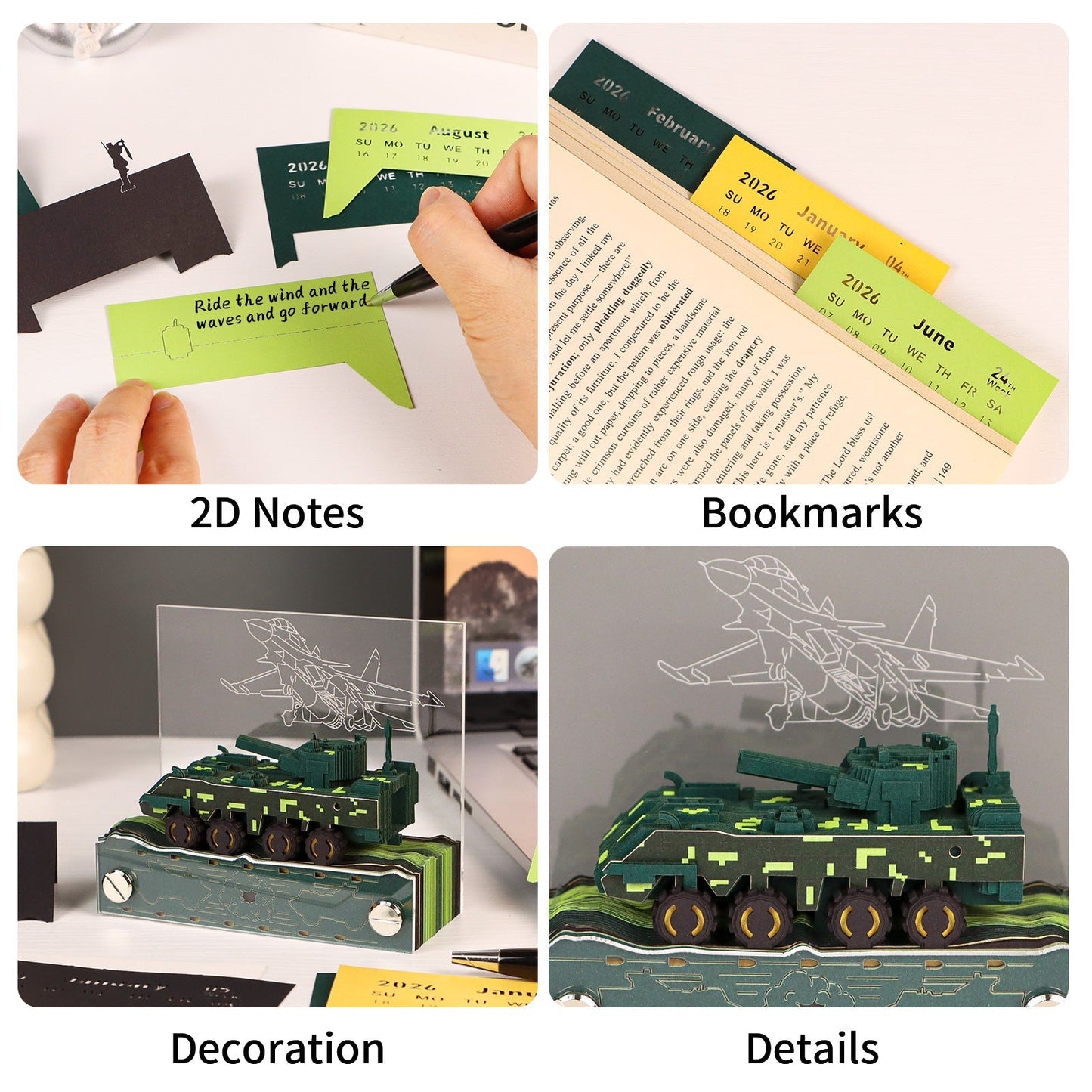 3D Calendar 2026 - Armored Vehicles