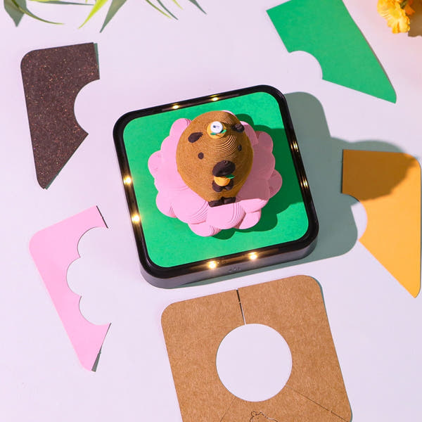 Calendario 3D 2026 - Capibara