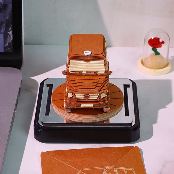 3D Calendar 2026 - Car