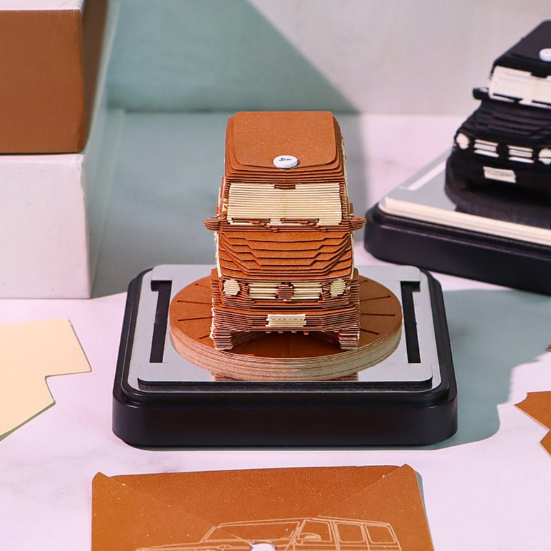 3D Calendar 2026 - Car