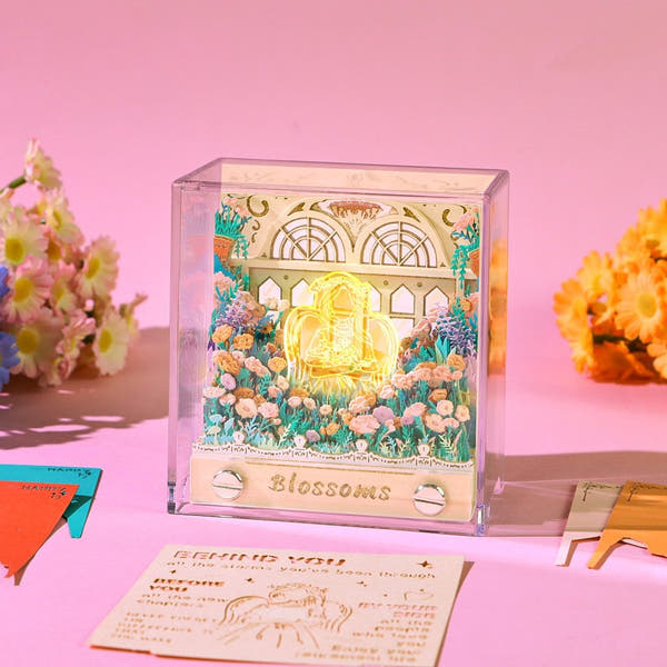 3D Calendar 2026 - Carnation