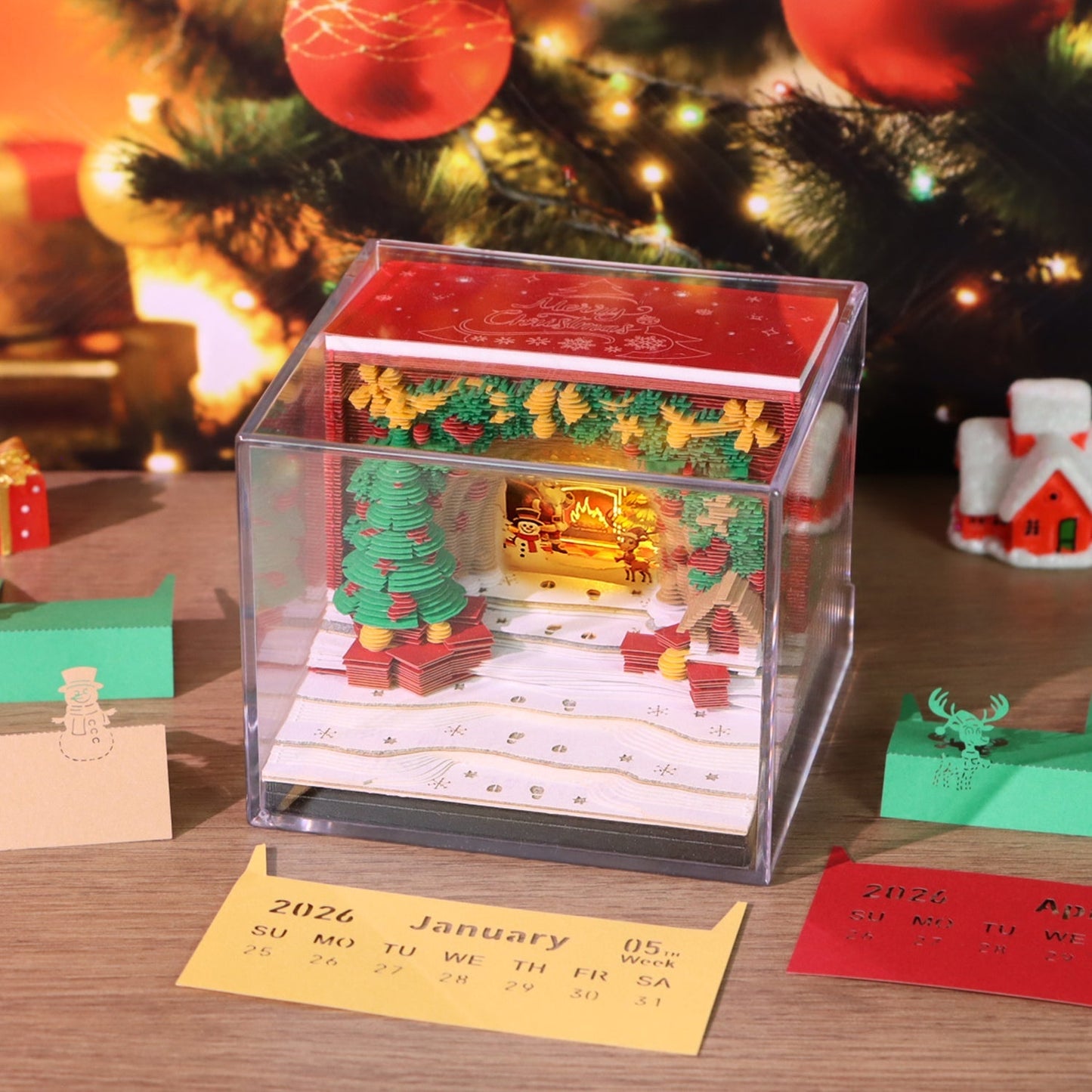 Calendario 3D 2026 - Arco di Natale