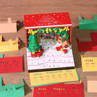 Calendario 3D 2026 - Arco di Natale