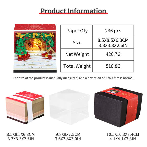 Calendario 3D 2026 - Arco di Natale