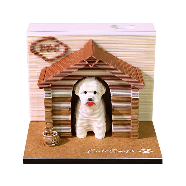 Calendario 3D 2026 - Cane