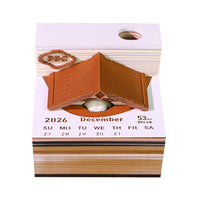 Calendario 3D 2026 - Cane