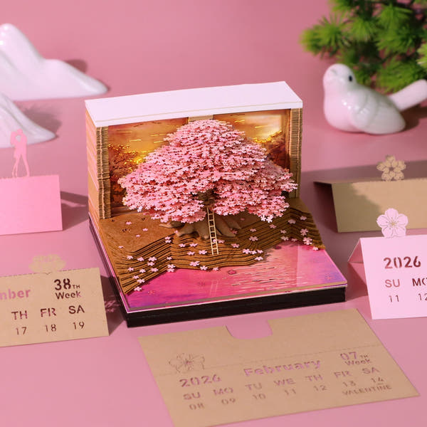 3D Calendar 2026 - Dreaming Tree