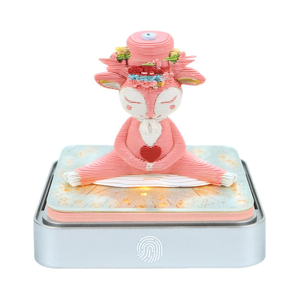 3D Calendar 2026 - Elk