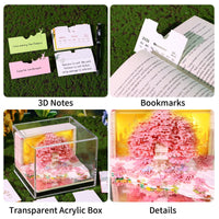 Calendario 3D 2026 - Isola degli alberi floreali