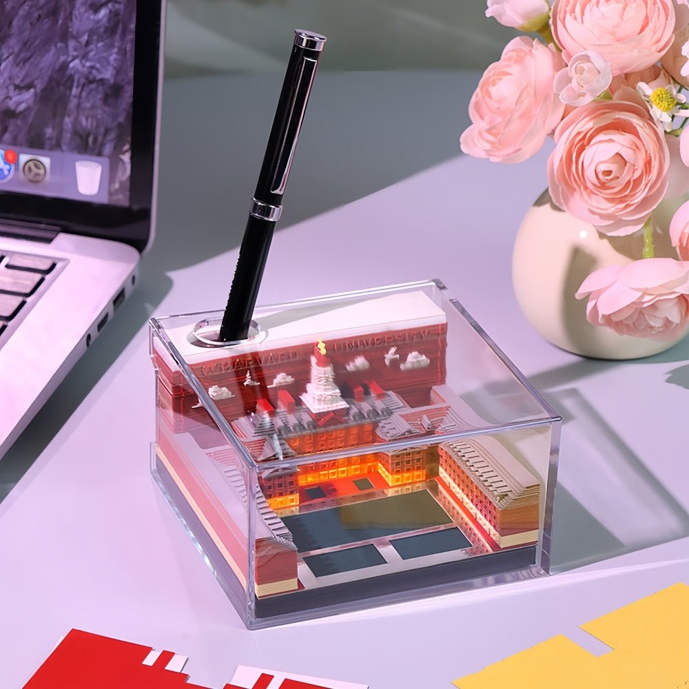 Calendario 3D 2026 - Università di Harvard