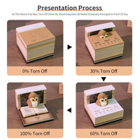 3D Calendar 2026 - Magic Owl
