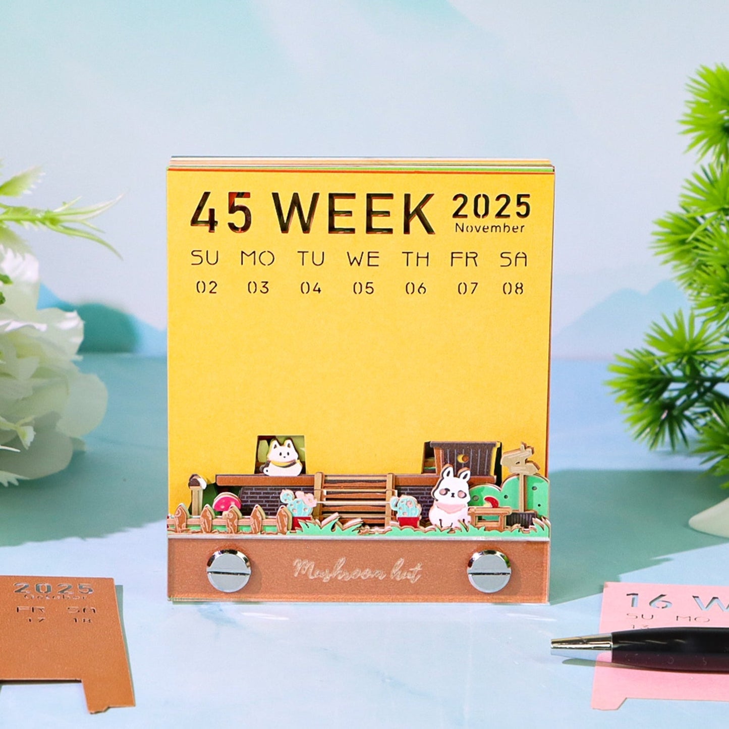 Calendario 3D 2026 - Capanna dei funghi