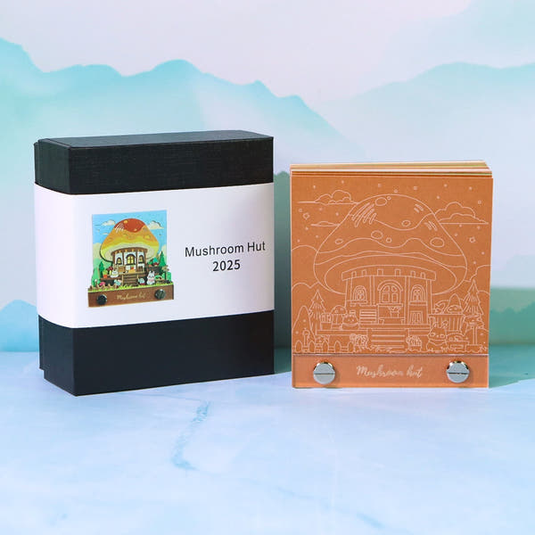 Calendario 3D 2026 - Capanna dei funghi