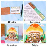 Calendario 3D 2026 - Capanna dei funghi