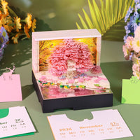 3D Calendar 2026 - Music Tree