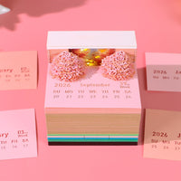 Calendario 3D 2026 - Foresta di fiori di pesco