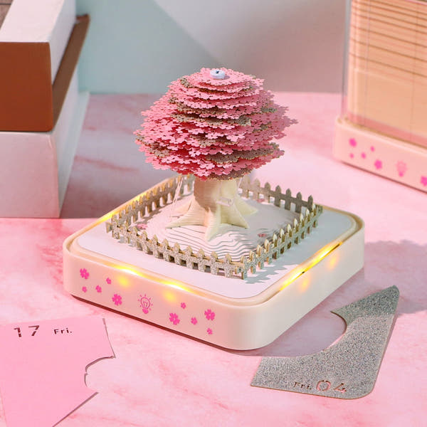 Calendario 3D 2026 - Albero di Sakura B