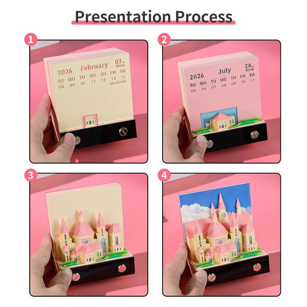 Calendario 3D 2026 - Chiesa di San Martino