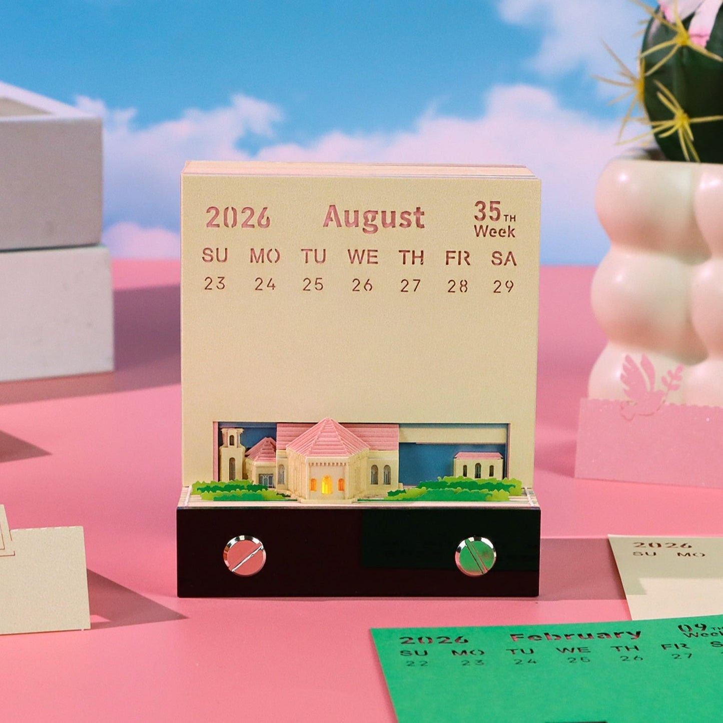 Calendario 3D 2026 - Chiesa di San Martino