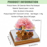 Calendario 3D 2026 - Casa sull'albero E