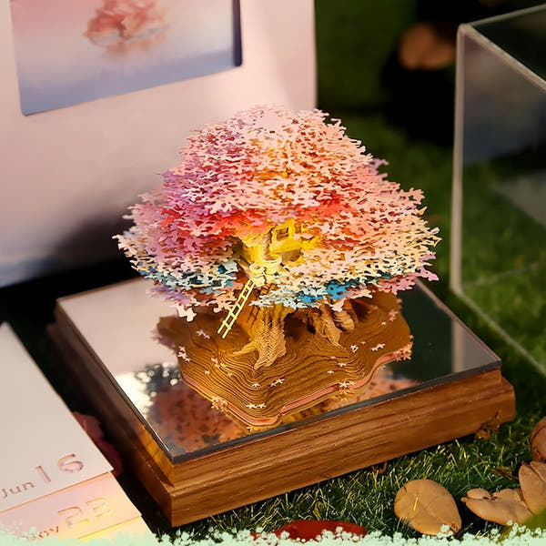 Calendario 3D 2026 - Casa sull'albero E