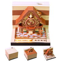 Calendario 3D 2026 - Cuculo