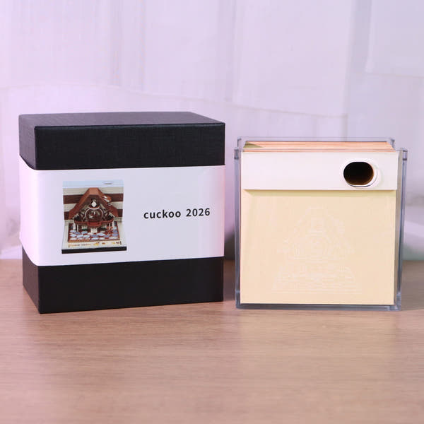 Calendario 3D 2026 - Cuculo