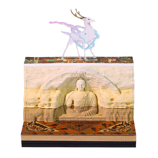 Calendario 3D 2026 - Grotte di Dunhuang Mogao