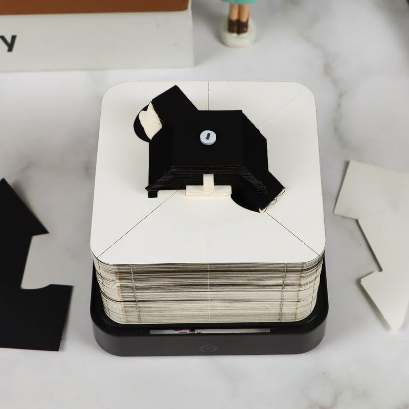 Calendario 3D 2026 - Gatto di Halloween