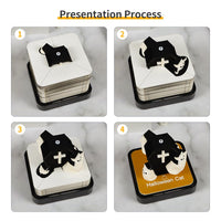 Calendario 3D 2026 - Gatto di Halloween