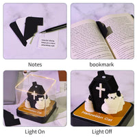 Calendario 3D 2026 - Gatto di Halloween