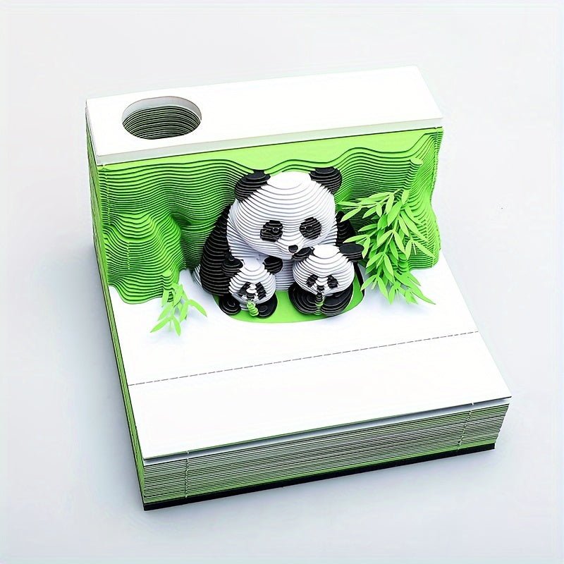 Calendario 3D 2026 - Panda B