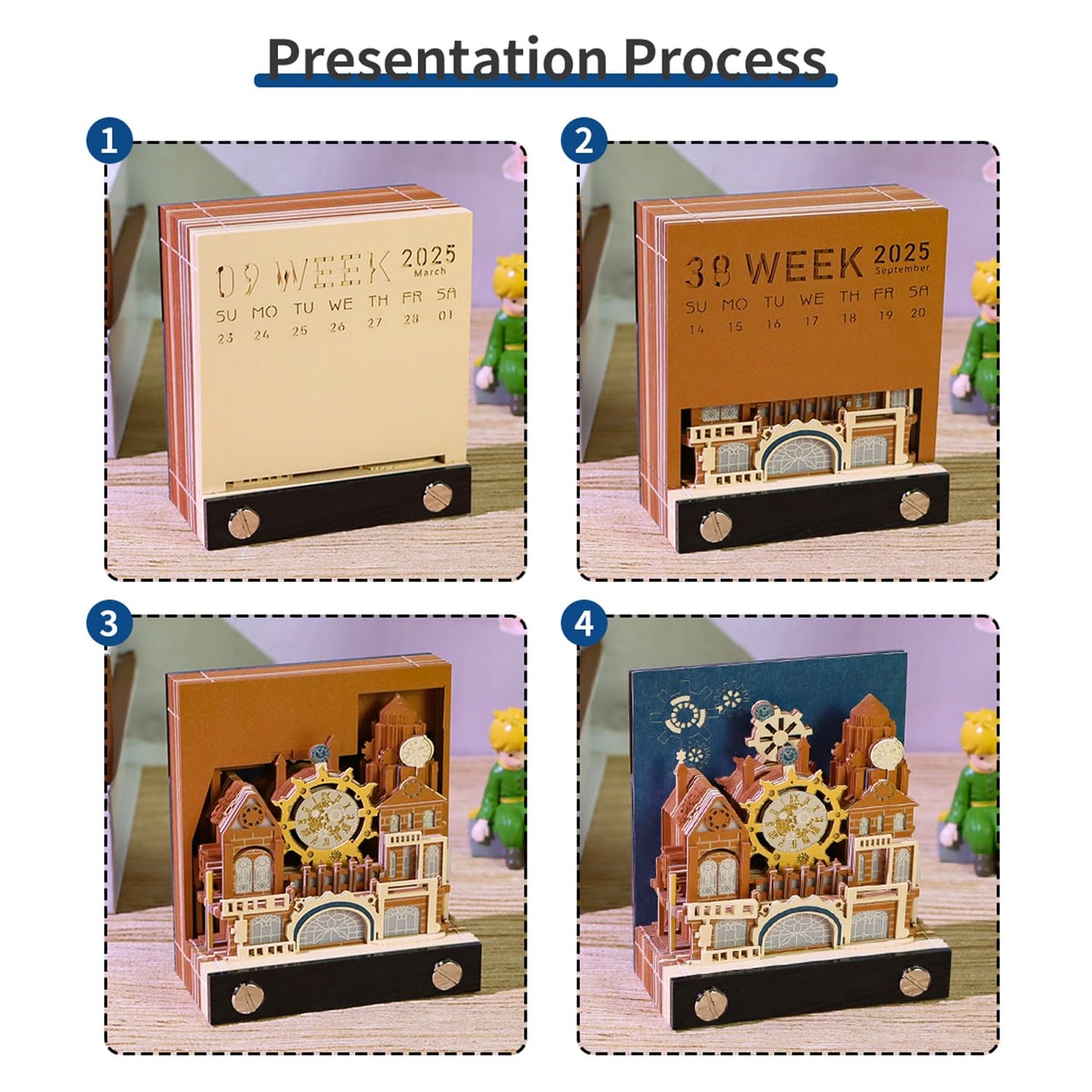 3D Calendar 2026 - Punk Era