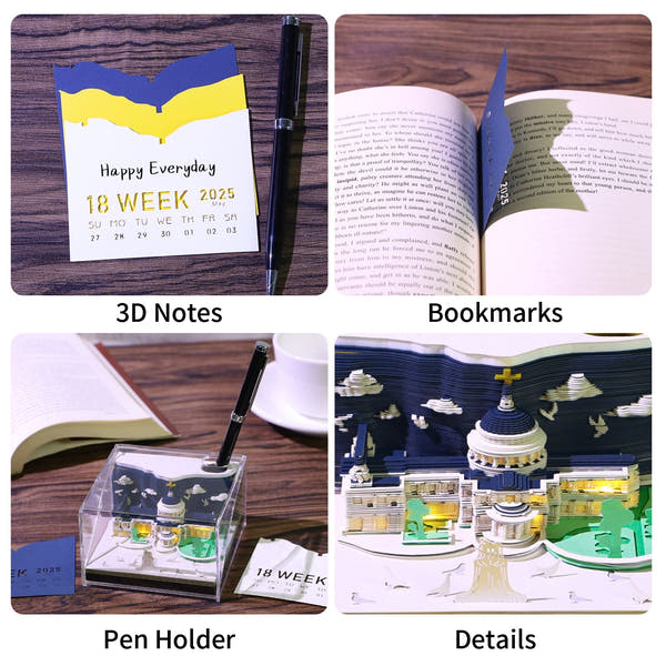 Calendario 3D 2026 - Cattedrale di San Paolo