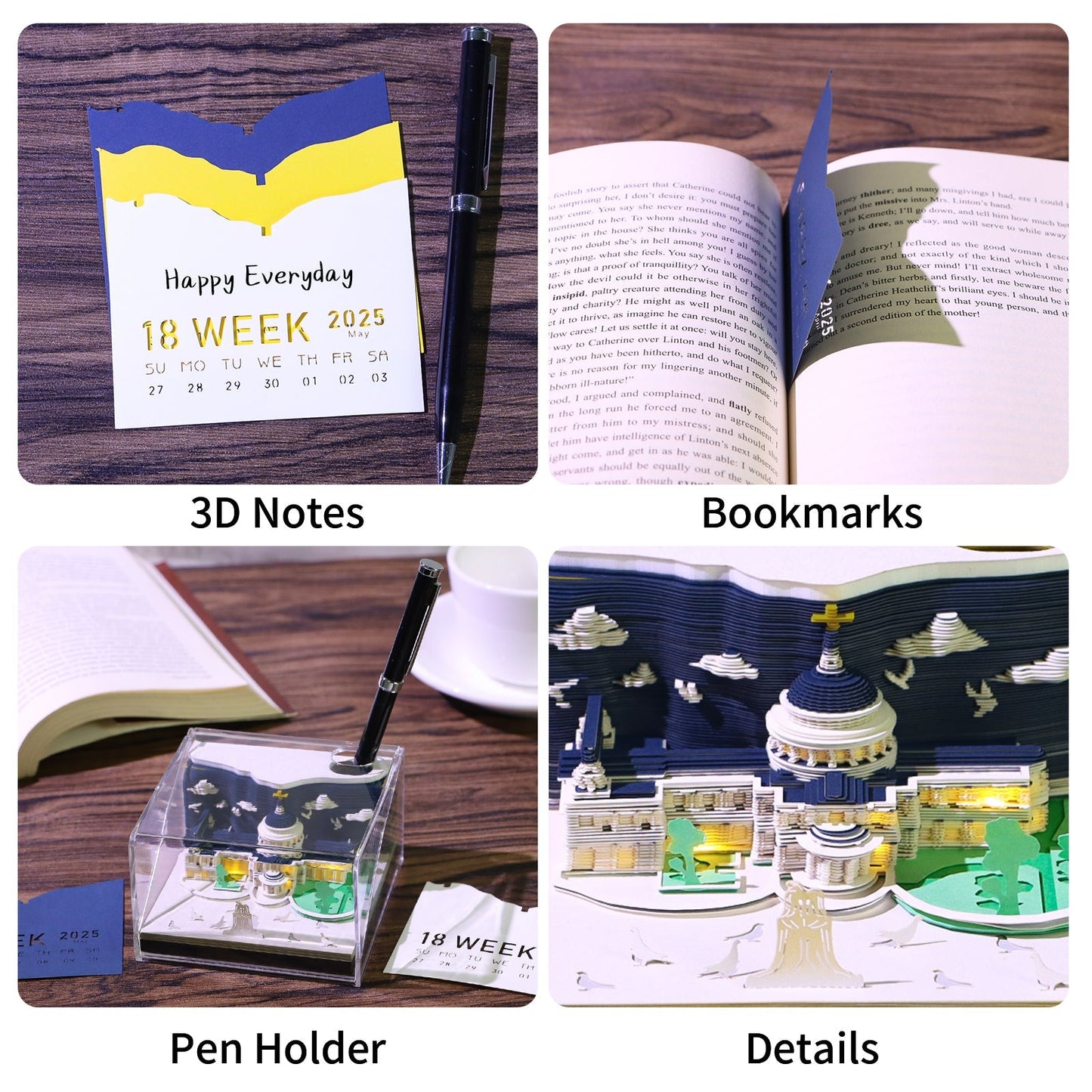 Calendario 3D 2026 - Cattedrale di San Paolo