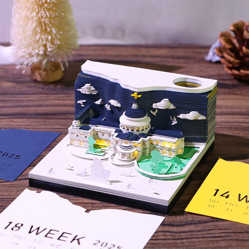 Calendario 3D 2026 - Cattedrale di San Paolo