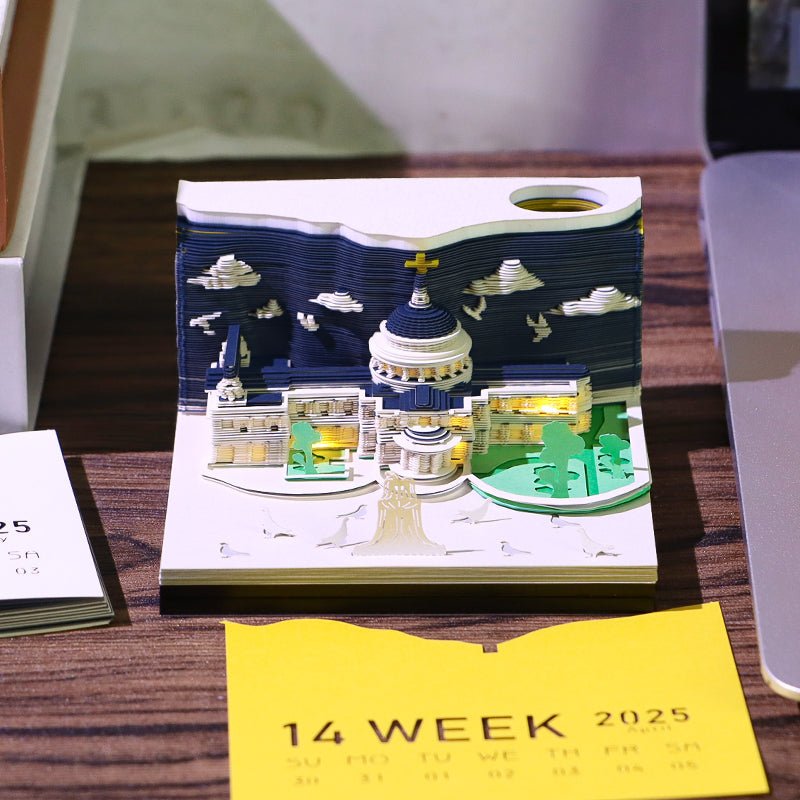 Calendario 3D 2026 - Cattedrale di San Paolo