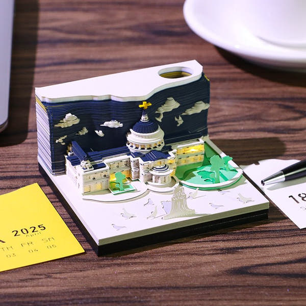 Calendario 3D 2026 - Cattedrale di San Paolo