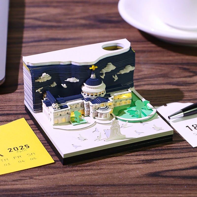 Calendario 3D 2026 - Cattedrale di San Paolo