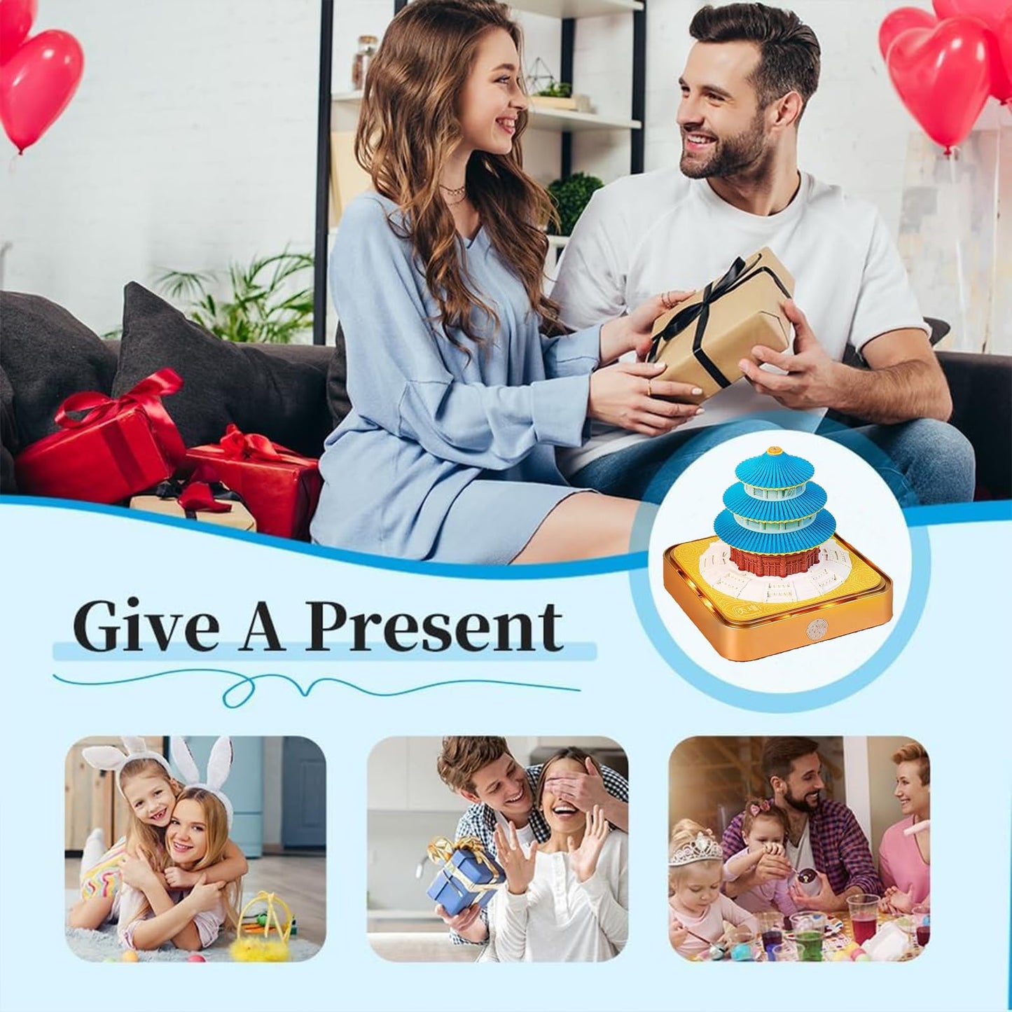 Calendario 3D 2026 - Tempio del Cielo A