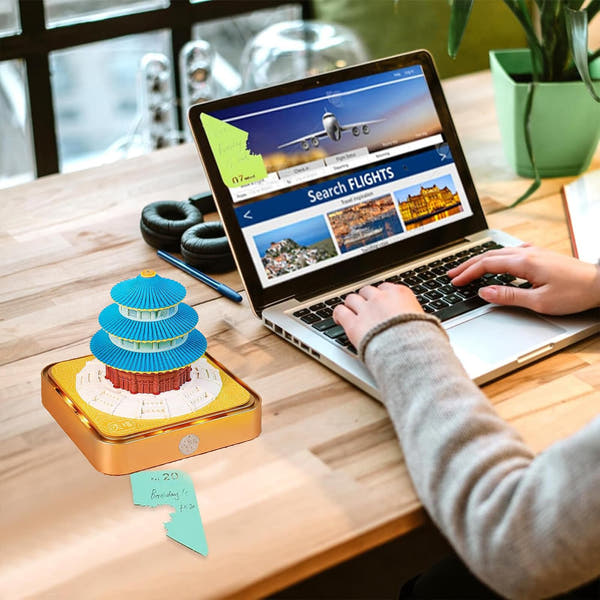 Calendario 3D 2026 - Tempio del Cielo A