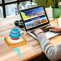 Calendario 3D 2026 - Tempio del Cielo A